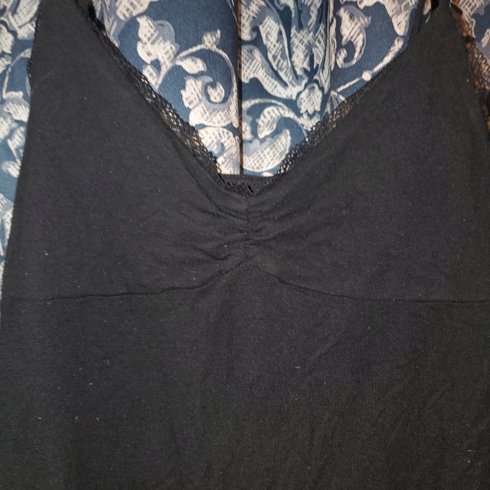 Small, black tank top